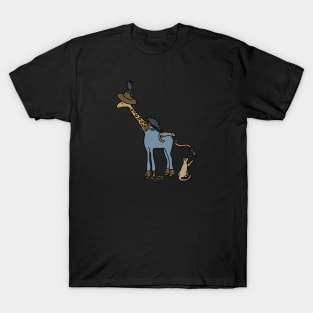 Giraffe Scarecrow T-Shirt